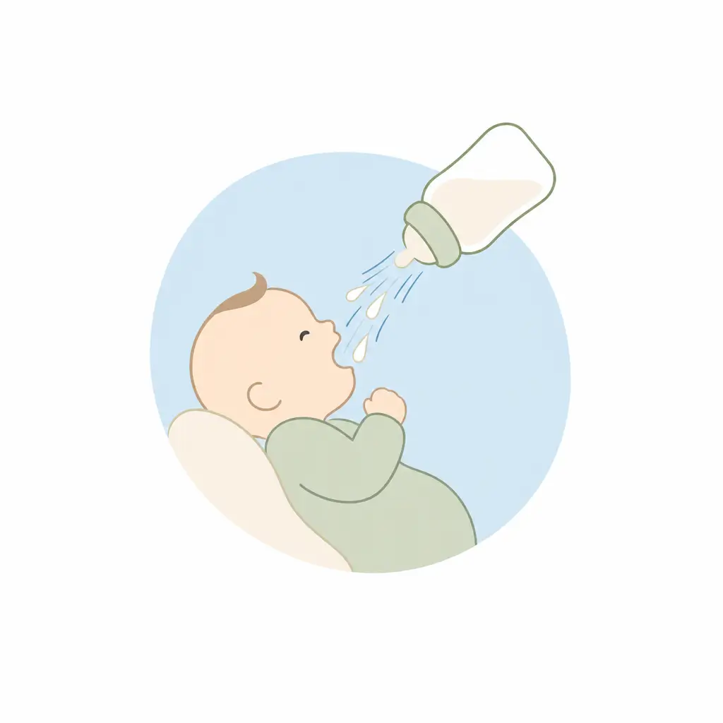 Baby coming off the breast and fussing during a fast letdown