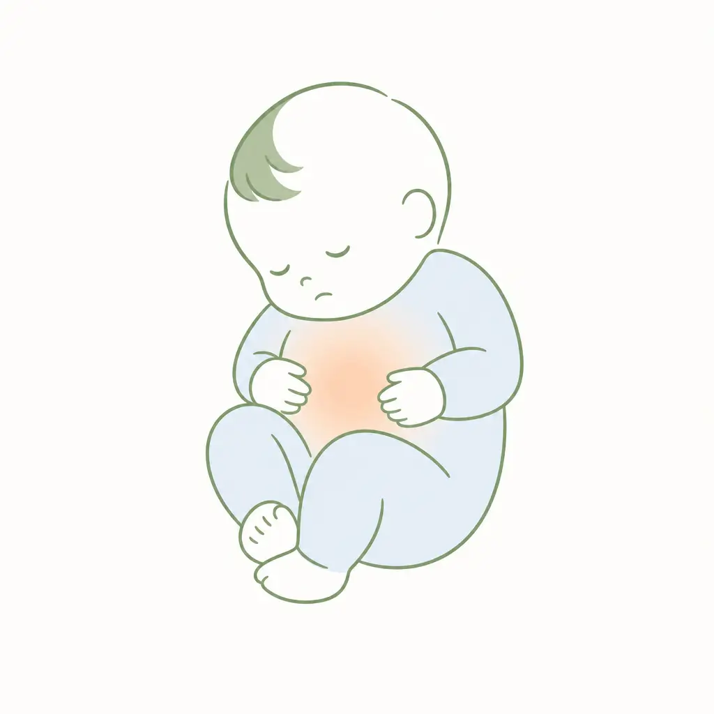 An immature digestive system as a cause of colic