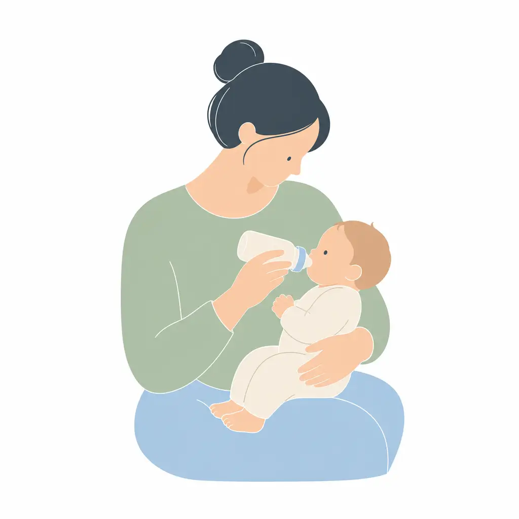 Feeding factors that can add to a baby's wind