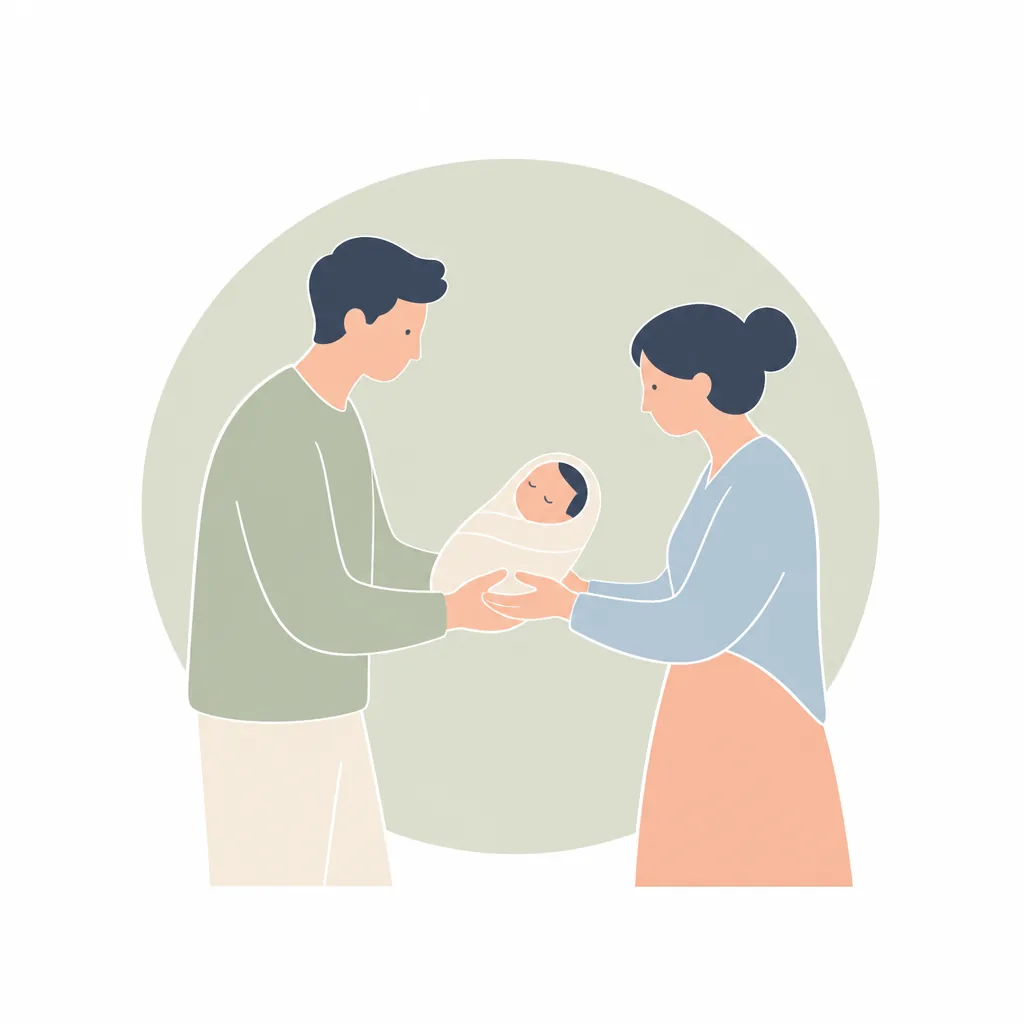 Parents sharing the evening shift with a colicky baby
