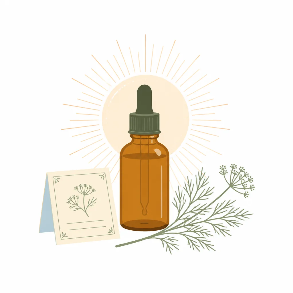 Traditional Australian colic mixture bottle from the chemist